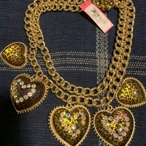 Betsy Johnson cheetah set